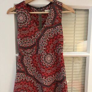 Abercrombie & Fitch vintage red paisley minidress